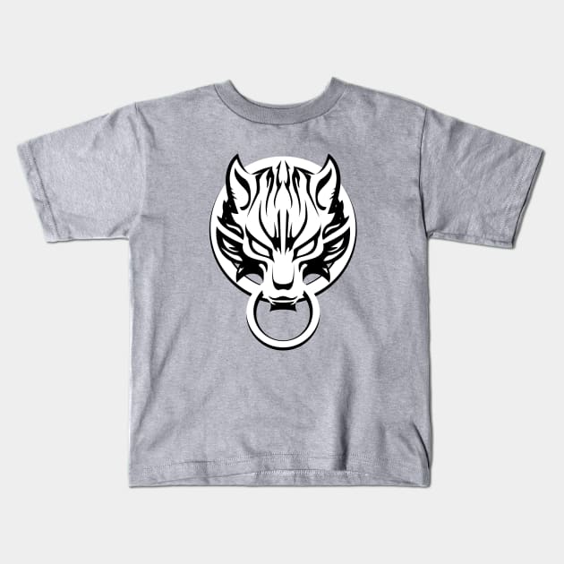 Lion Seven Kids T-Shirt by emodist